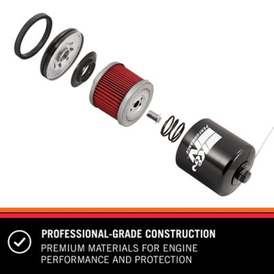 Image showing  Premium High Performance Motorcycle Oil Filter, KN-151