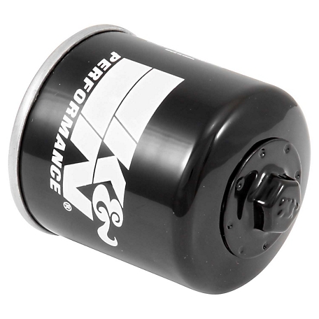 K&N Premium High Performance Motorcycle Oil Filter, Compatible with Synthetic or Conventional Oils, KN-153