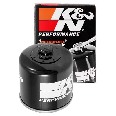 Image showing  Premium High Performance Motorcycle Oil Filter for Synthetic or Conventional Oils
