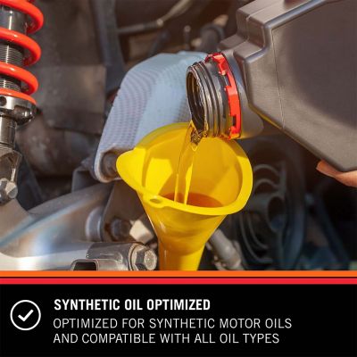 Image showing  Premium High Performance Motorcycle Oil Filter for Synthetic or Conventional Oils