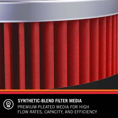 Image showing  Premium High Performance Motorcycle Oil Filter for Synthetic or Conventional Oils