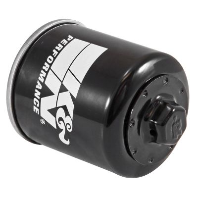 K&N Premium High Performance Motorcycle Oil Filter, Designed to be used with Synthetic or Conventional Oils, KN-183