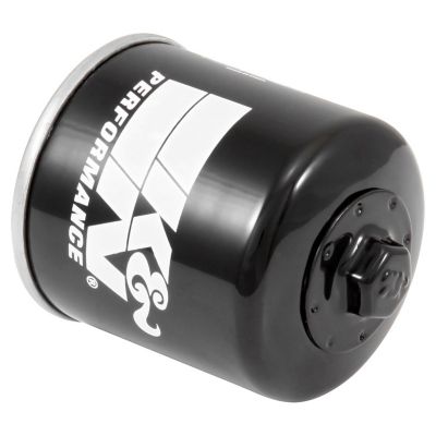 K&N Premium High Performance Motorcycle Oil Filter, Designed to be used with Synthetic or Conventional Oils, KN-204-1