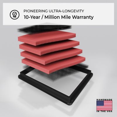 Image showing  Premium High Performance Powersport Air Filter, PL-1004