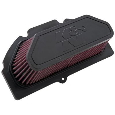 K&N High Performance Premium Powersport Engine Air Filter for 2009-2016 Suzuki GSXR1000, GSXR1000 Commemorative and More