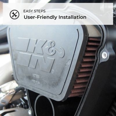 Image showing  High Performance Premium Powersport Engine Air Filter, YA-6602