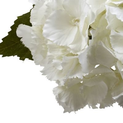 Image showing  13 in. Faux Blooming Hydrangeas in Vase