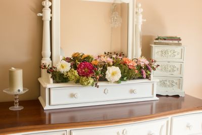 Image showing  3 ft. Silk Mixed Peony Flower Centerpiece