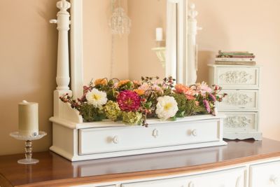 Image showing  3 ft. Silk Mixed Peony Flower Centerpiece