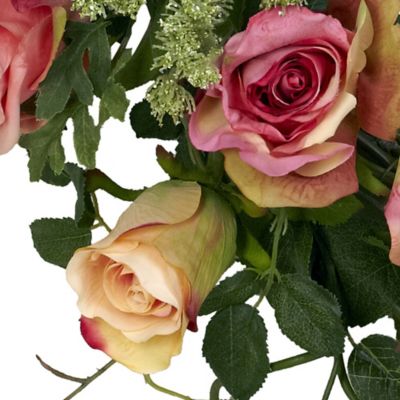 Image showing  20 in. Artificial Rose Wreath