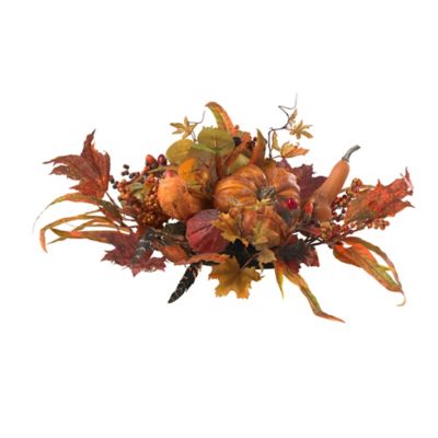 Nearly Natural 10 in. Harvest Centerpiece