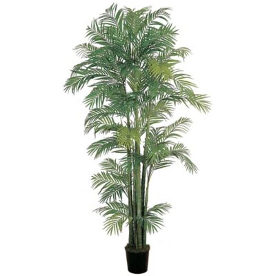 Nearly Natural 7 ft. Areca Artificial Silk Palm Tree