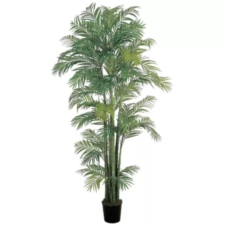 Nearly Natural 7 ft Artificial Silk Areca Palm Tree Artificial Plants & Flowers