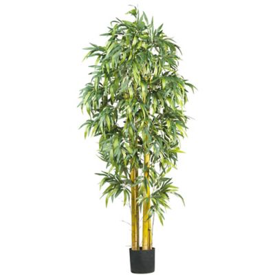 Nearly Natural 6 ft. Big Bamboo Silk Tree