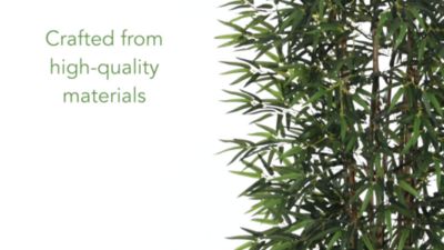 Image showing  7 ft. Bambusa Artificial Bamboo Silk Tree