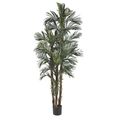 Nearly Natural 6 ft. Robellini Artificial Palm Silk Tree