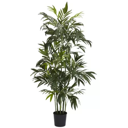 6 ft Almost Natural Bamboo Palm Silk Tree Artificial Plants & Flowers