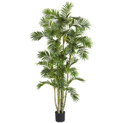 Nearly Natural 6 ft. Areca Palm Silk Tree