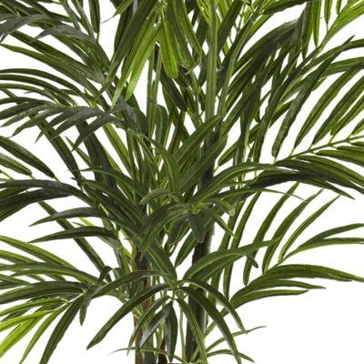 Image showing 2 th Nearly Natural 2.5 ft. Artificial Indoor/Outdoor UV-Resistant Areca Palm Tree