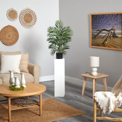 Image showing 5 th Nearly Natural 2.5 ft. Artificial Indoor/Outdoor UV-Resistant Areca Palm Tree