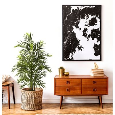 Image showing  3.5 ft. Artificial Indoor/Outdoor UV-Resistant Areca Palm Tree