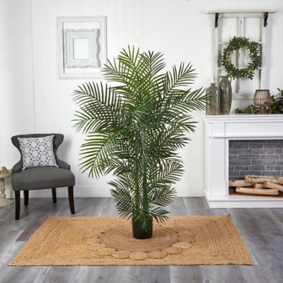 Image showing  4.5 ft. Indoor/Outdoor UV-Resistant Areca Palm Artificial Tree