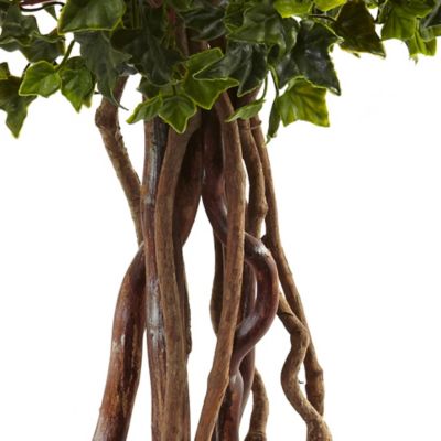 Image showing  2.5 ft. Artificial Indoor/Outdoor UV-Resistant English Ivy Topiary