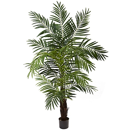 Nearly Natural 6 ft. Artificial Areca Palm Tree