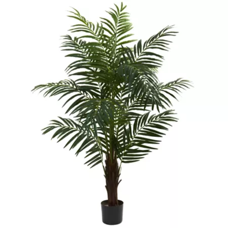 5 Foot Almost Natural Artificial Areca Palm Tree Artificial Plants & Flowers