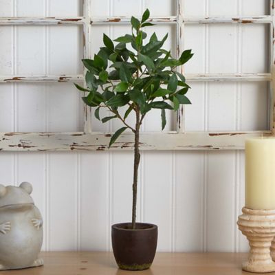 Image showing  29 in. Artificial Topiary in Decorative Planter