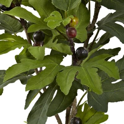 Image showing  32 in. Artificial Fig Tree with 15 Figs