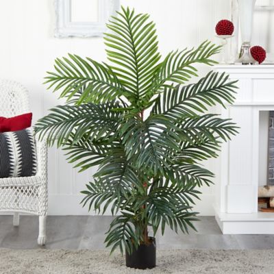 Image showing  4 ft. Artificial Bamboo Palm Tree
