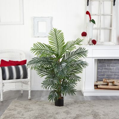 Image showing  4 ft. Artificial Bamboo Palm Tree
