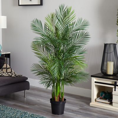 Image showing  5.5 ft. Artificial Areca Palm Tree