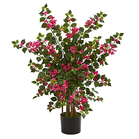Nearly Natural 3.5 ft. Bougainvillea Artificial Tree