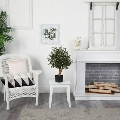 Image showing 2 th Nearly Natural 29 in. Artificial Olive Tree