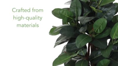 Image showing  4 ft. Artificial Oak Ficus Tree