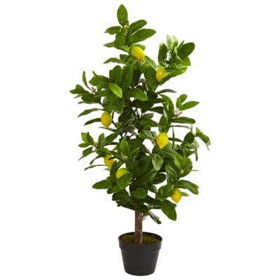 Nearly Natural 3 ft. Lemon Artificial Tree