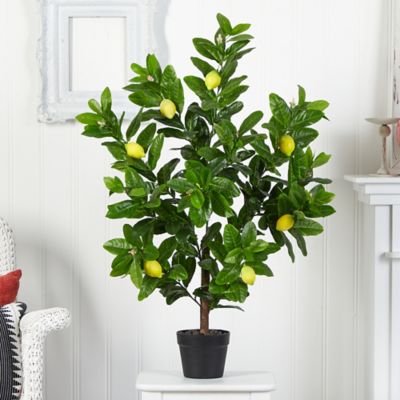 Image showing  3 ft. Artificial Lemon Tree