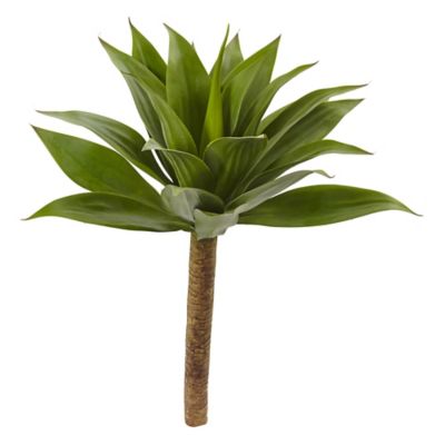 Nearly Natural 32 in. Agave Plant with Stem