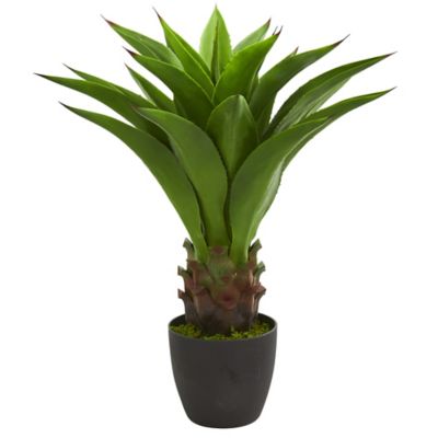 Nearly Natural 30 in. Artificial Agave Plant, 6332