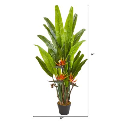 Image showing  4.5 ft. Bird of Paradise Artificial Plant