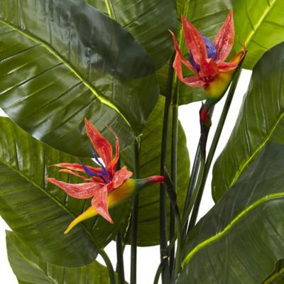 Image showing  58 in. Bird of Paradise Artificial Plant, Real Touch