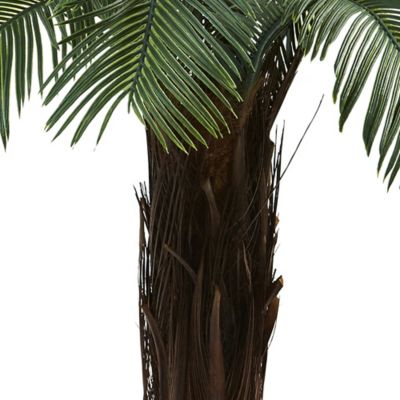 Image showing  4 ft. Artificial Indoor/Outdoor UV-Resistant Cycas Tree