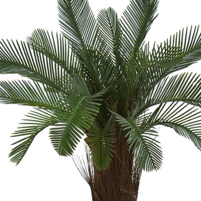 Image showing  5 ft. Artificial Indoor/Outdoor UV-Resistant Cycas Tree