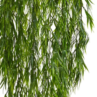 Image showing  43 in. Artificial Mini Bamboo Plant Hanging Basket