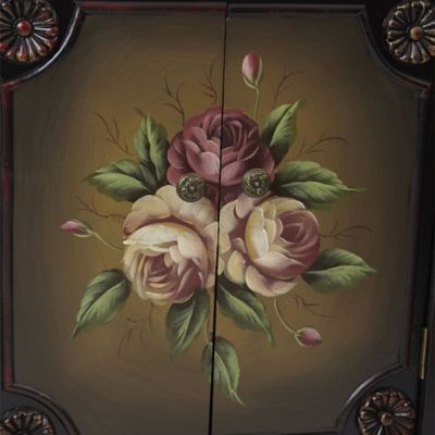 Image showing  28 in. x 31.25 in. French Vintage Style Floor Cabinet