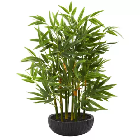 20" Almost Natural Artificial Bamboo Plant Artificial Plants & Flowers