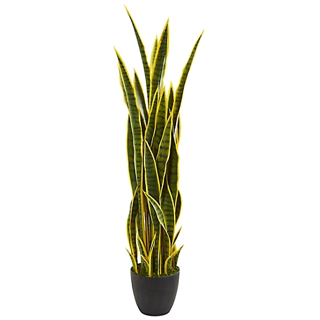 Nearly Natural 4 ft. Sansevieria Artificial Plant