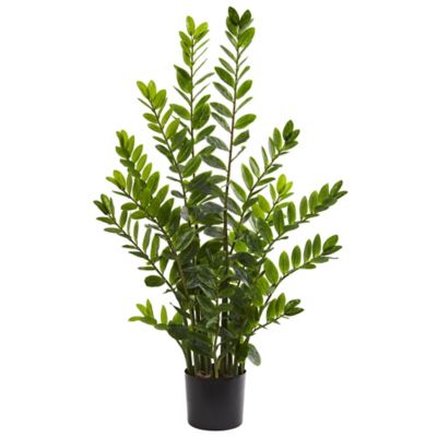 Nearly Natural 4 ft. Artificial Zamioculcas Plant